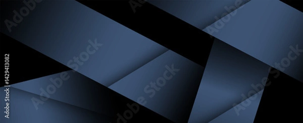 Obraz Light blue dynamic abstract vector background with diagonal lines. Trendy classic colors . 3d cover of business presentation banner for sale evening party event. A fast-moving soft dot shadow
