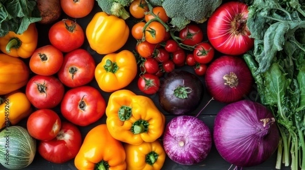 Obraz Soft watercolor veggies