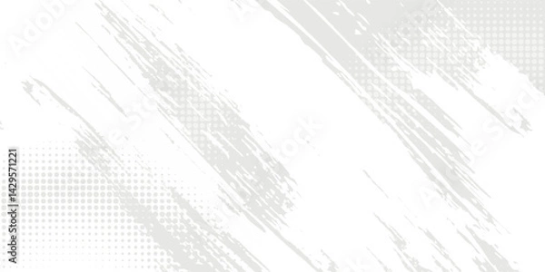 Obraz halftone on white background. Vector dots glitter or halftone glitter pattern texture Pop Art Style Background.