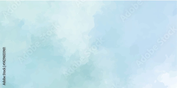 Fototapeta Green watercolor background for textures backgrounds and web banners design