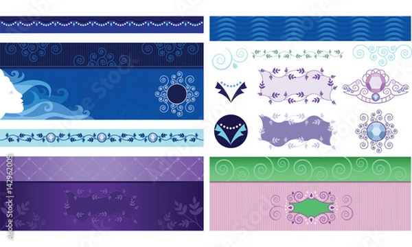 Obraz Fashion Design Elements