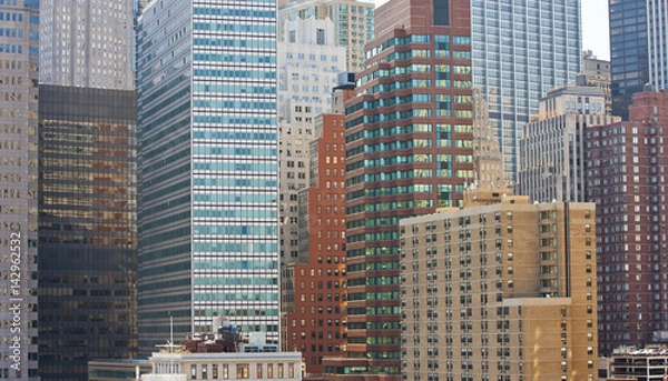 Fototapeta Manhattan  close up