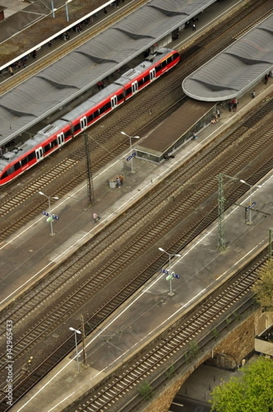 Obraz Chemin de fer, transport 