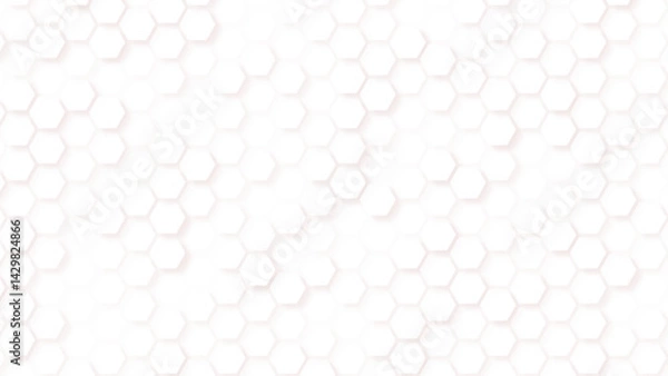 Fototapeta Honeycomb seamless background Abstract background with hexagons and geometric pattern in honeycombs design in illustration.
