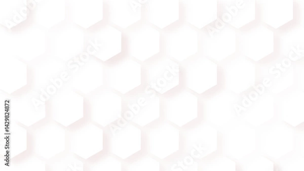 Obraz Honeycomb seamless background Abstract background with hexagons and geometric pattern in honeycombs design in illustration.