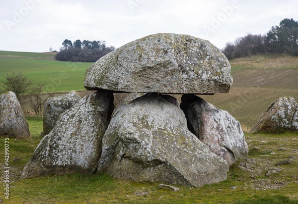 Obraz Hünengrab Mols Bjerge