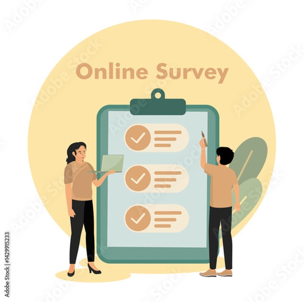 Obraz Customer Experiences and Satisfaction Concept.