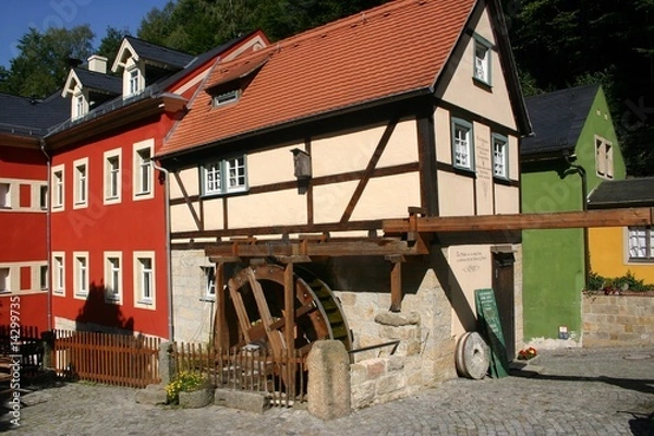 Obraz Wassermühle in Schmilka