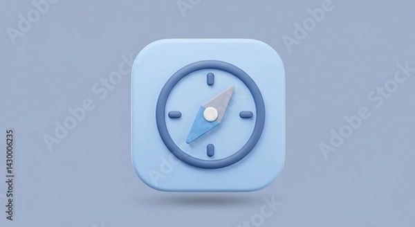 Fototapeta Compass Navigation Tool Icon