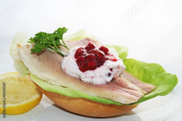 Obraz Fischbrötchen