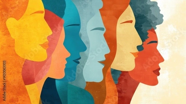 Obraz Inclusive leadership vision values diverse perspectives