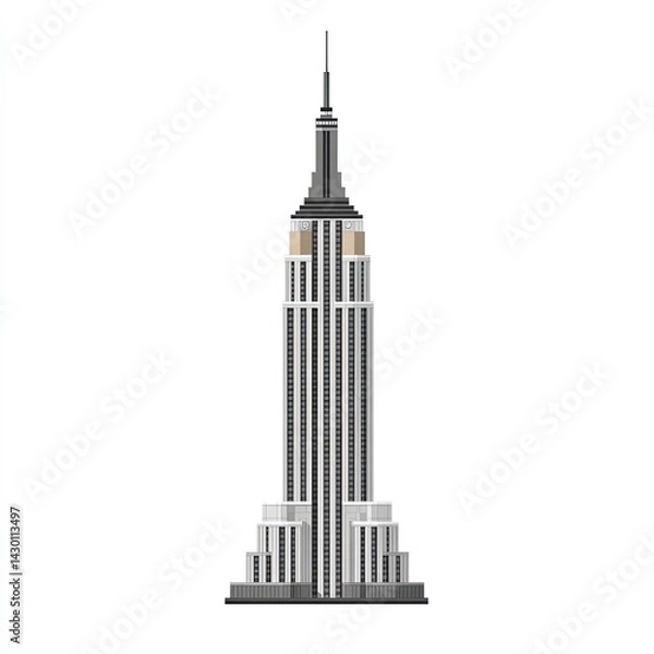 Obraz Iconic skyscraper, architectural design