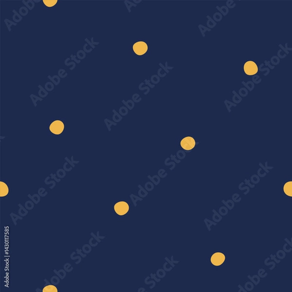 Obraz Dot  seamless  pattern design for background, wallpaper, textile design, fabric,  card , wrapping paper, carpet, notebook, diary cover, blanket, blanket for kids,  decorative and etc.