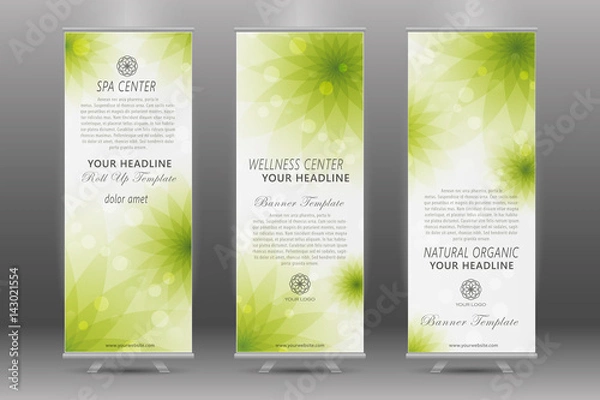 Obraz Spa Roll Up Banner