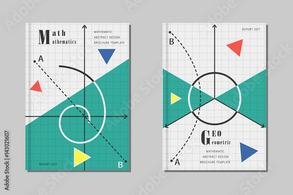 Obraz Mathematic cover design