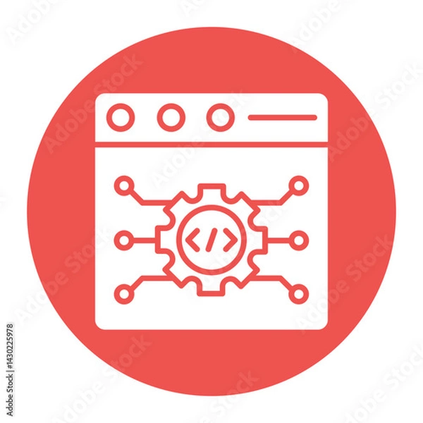 Fototapeta Functionality Icon