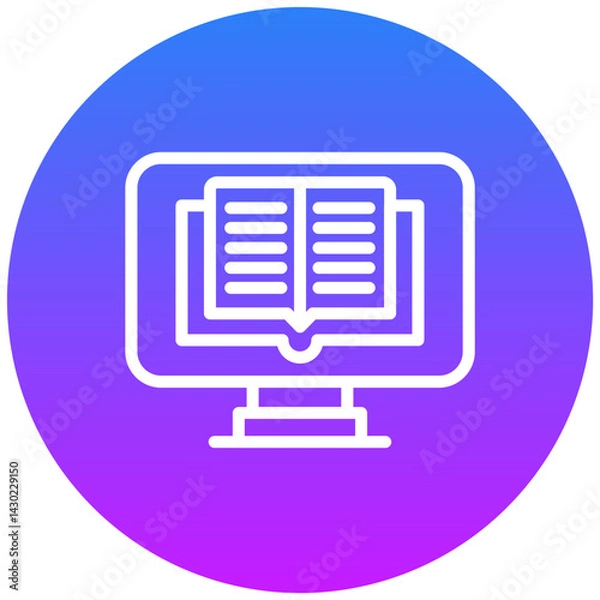 Obraz Ebook Icon