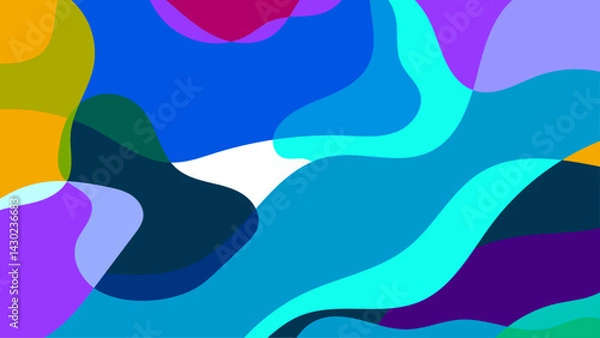 Fototapeta Abstract background poster Easter spring