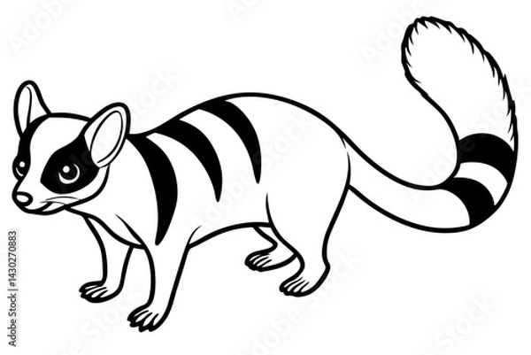 Obraz Ringtail Elegance