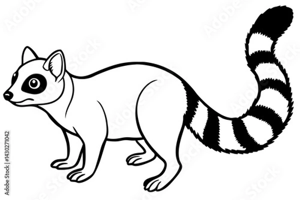 Obraz Ringtail Elegance