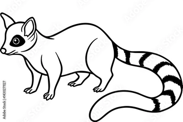 Obraz Ringtail Elegance