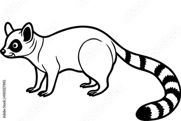 Obraz Ringtail Elegance