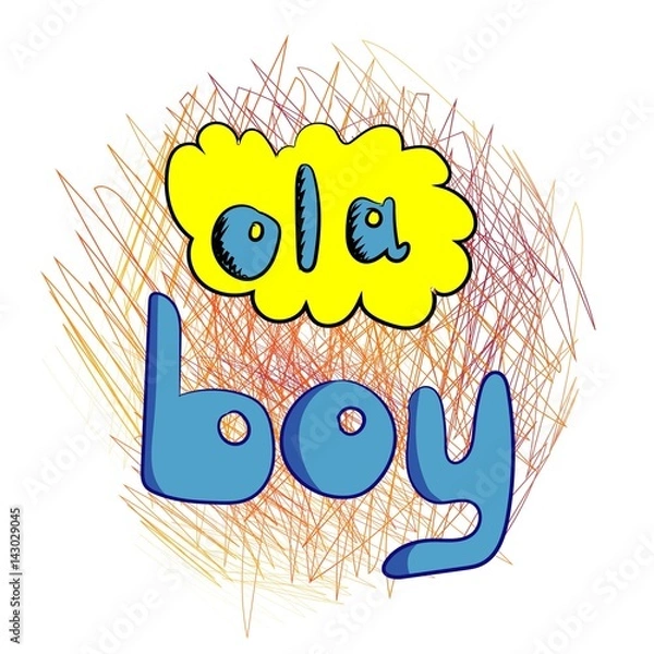 Fototapeta litter boy