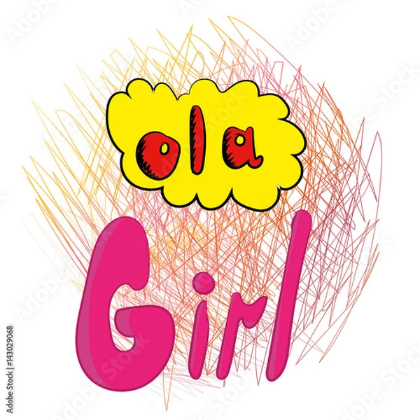 Fototapeta lItter girl