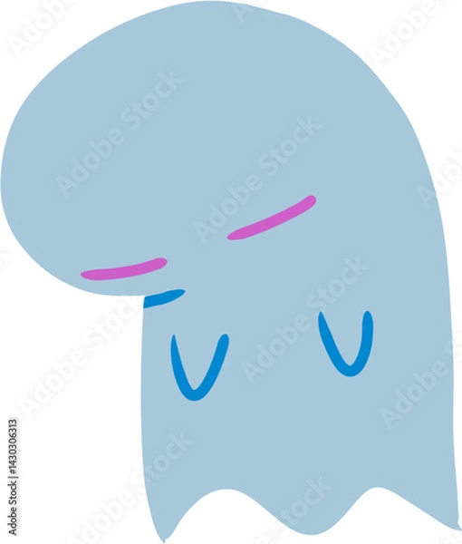 Obraz Little ghost characters