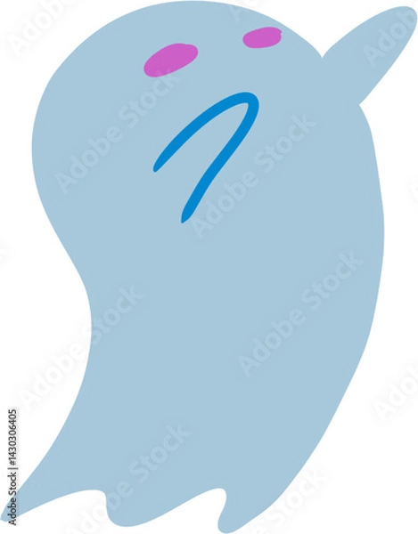 Obraz Little ghost characters