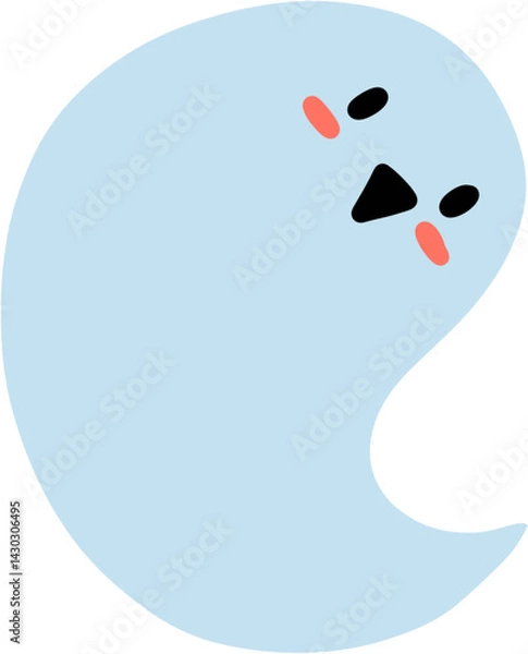 Obraz Little ghost characters