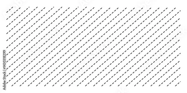 Obraz Dashed lines collection. different types of dashed lines. black dashed line set collection isolated on white background. collection of lines for notebook pages in eps 10.