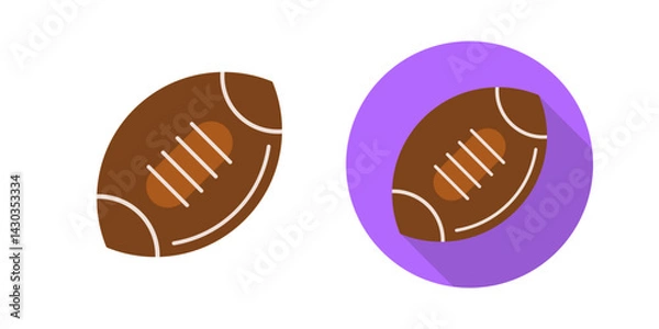 Fototapeta Football Vector Icon