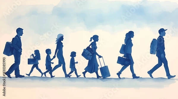 Obraz World Day against Trafficking in Persons, Jul 30, Generative Ai