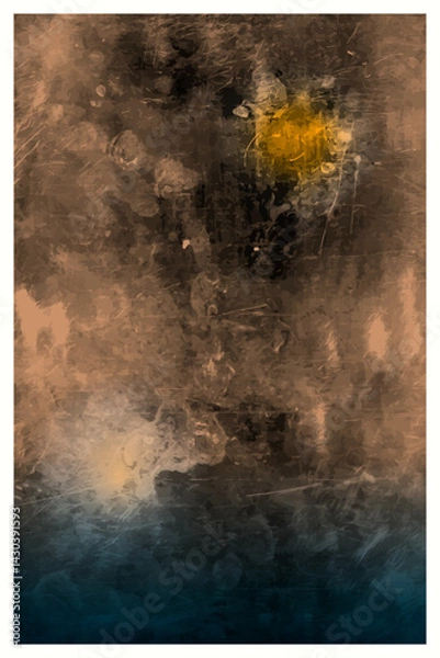 Fototapeta Abstract background during a storm at sea