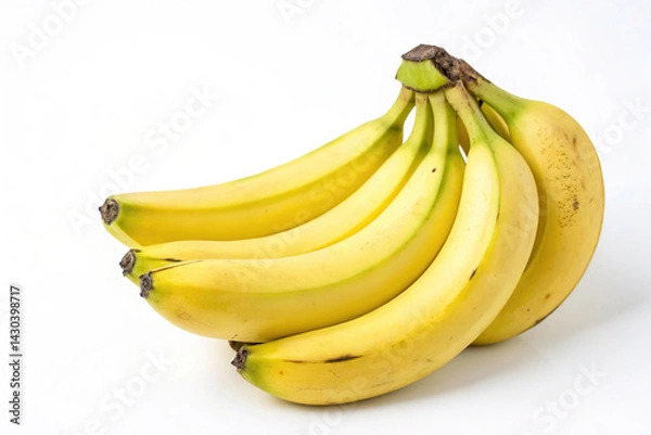 Fototapeta Bananas isolated on white background