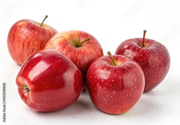 Fototapeta Apples isolated on white background