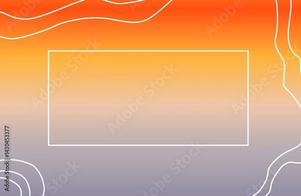 Obraz Abstract golden gradient square frame pattern seamless blur background