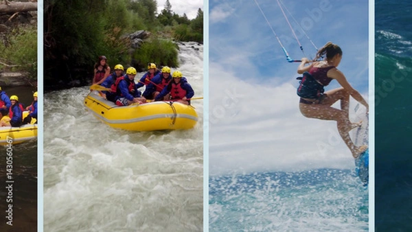 Obraz Adventure Multi Screen Video Wall