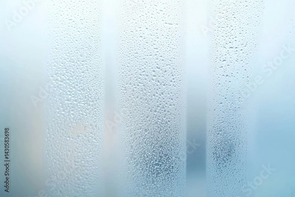 Obraz Condensation on frosted glass