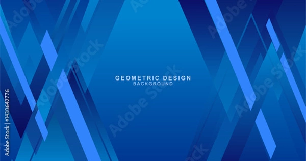 Fototapeta 斜線と三角形で組み合わせた幾何学的な背景素材