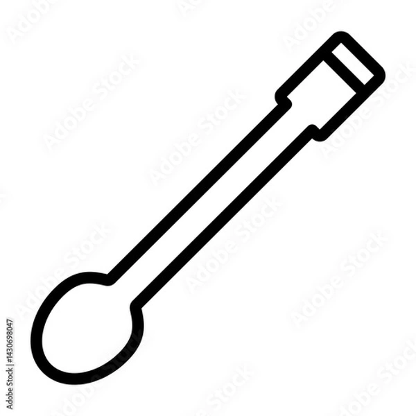 Obraz Spatula Vector Line Icon Design