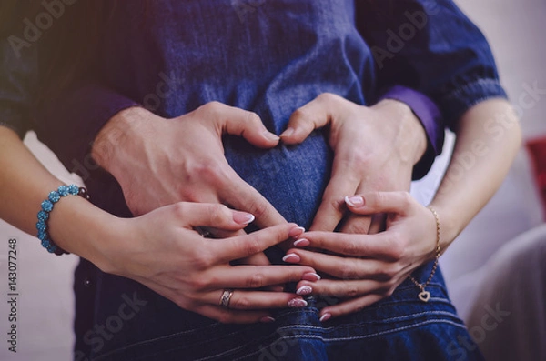 Obraz Waiting for the firstborn