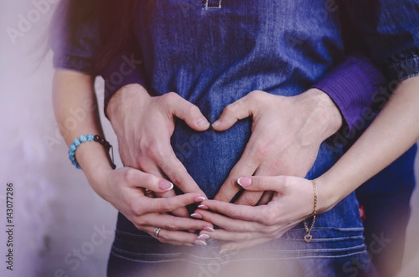 Obraz Waiting for the firstborn