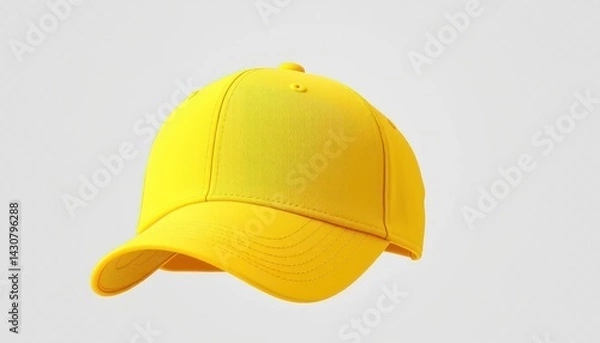 Obraz Vivid yellow baseball cap