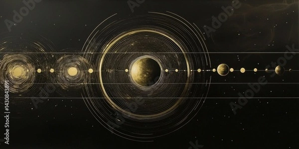 Obraz Captivating galaxy background showcasing future exploration themes.