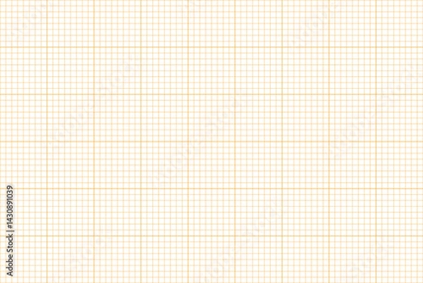 Fototapeta Graph paper square grid lines, Graph paper square grid lines texture of blank notebook, Square grid paper, Grid texture on white background Blank notebook sheet,  for school.
