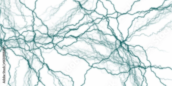 Fototapeta Abstract green lines with white background creative and geometric shape. abstract wave background. Luxury line art background vector. Minimalist modern contour drawing. 