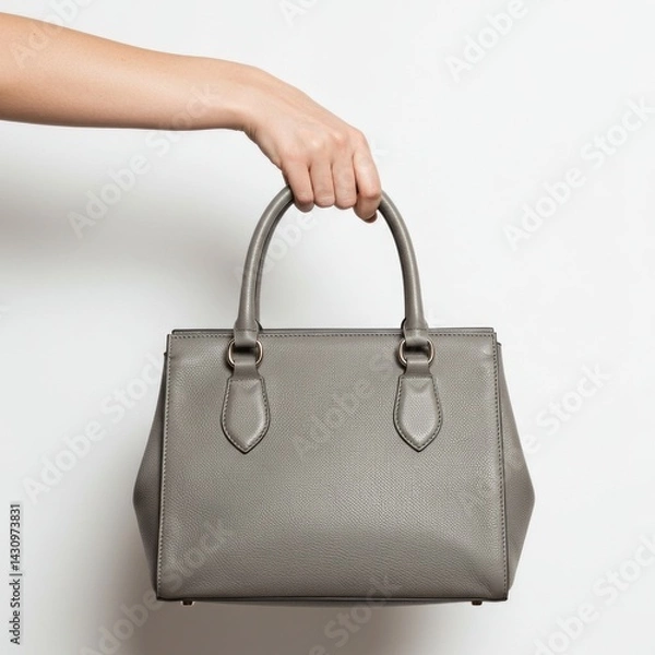 Obraz female hand holding bag