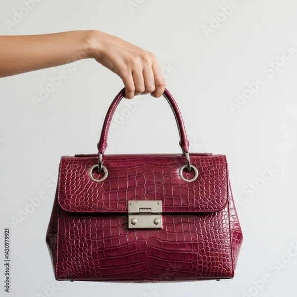 Obraz female hand holding bag